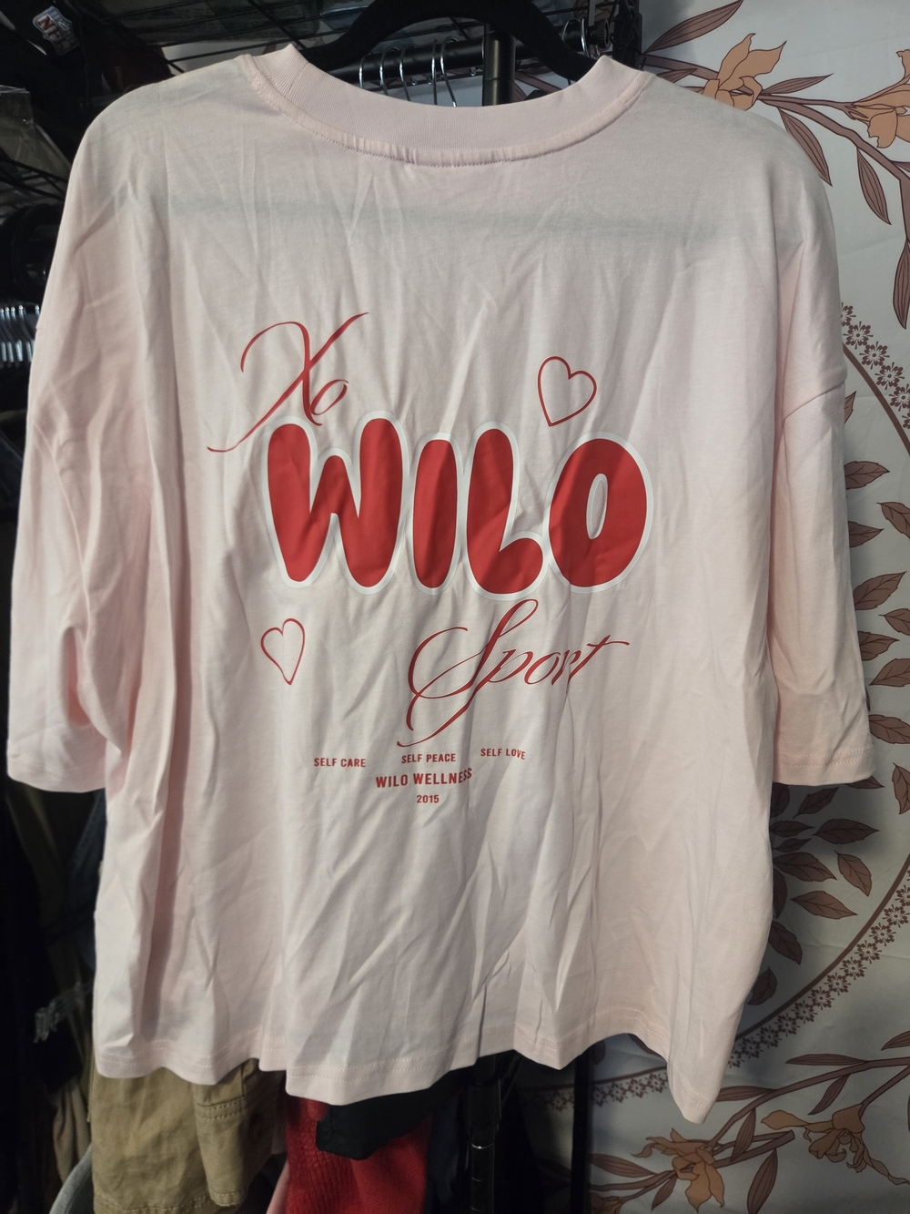 WILO Sport Women's Pink Graphic Tee